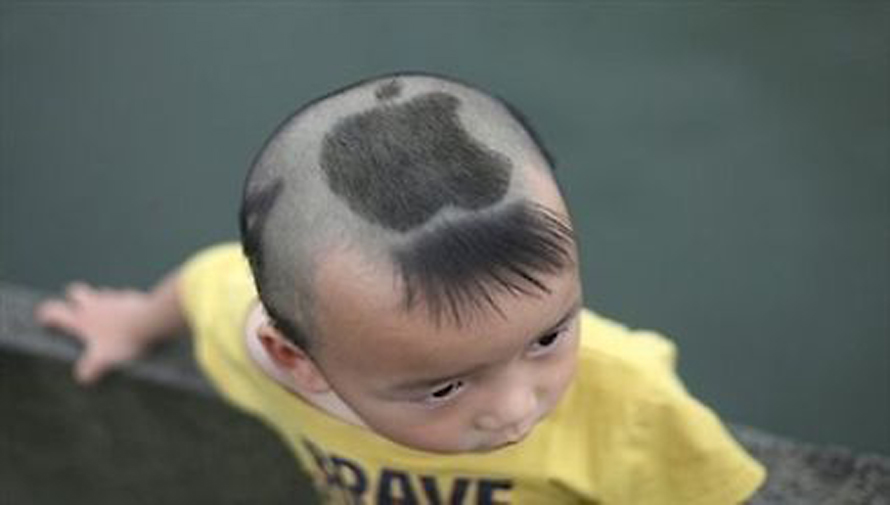 funny-kids-pictures-apple-hairstyle